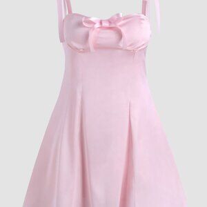 Cider Love Me Always Soft Pink Slip Mini Dress